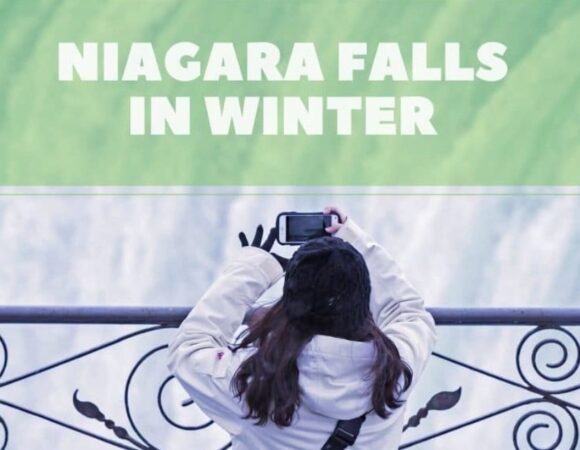 Winter season unveils a captivating sight at Niagara Falls