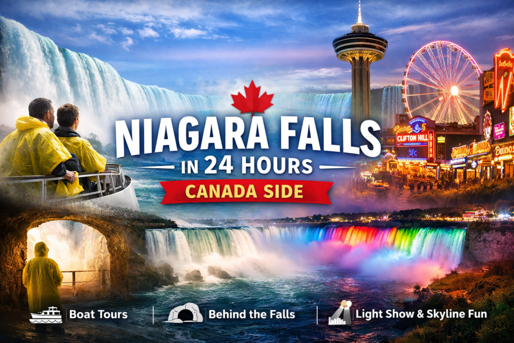 Niagara Falls in 24 Hours Canada Side in 2026